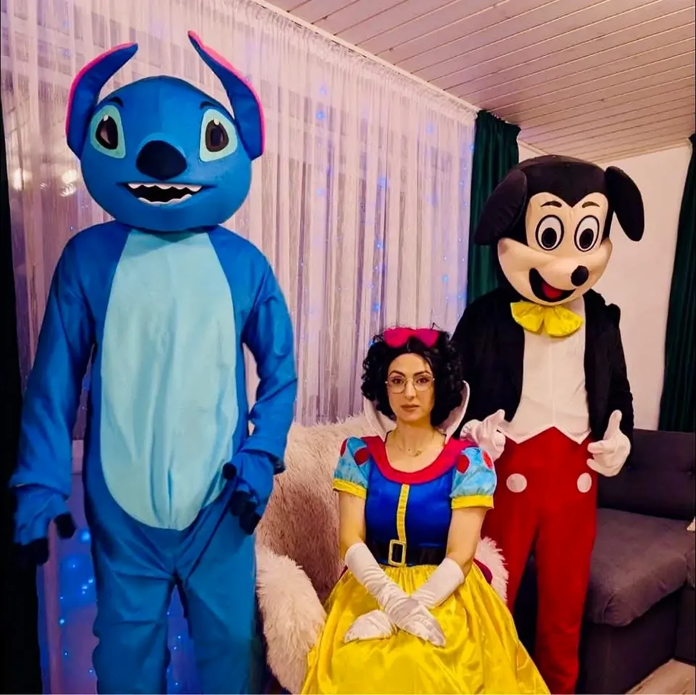 Personaje la un eveniment privat